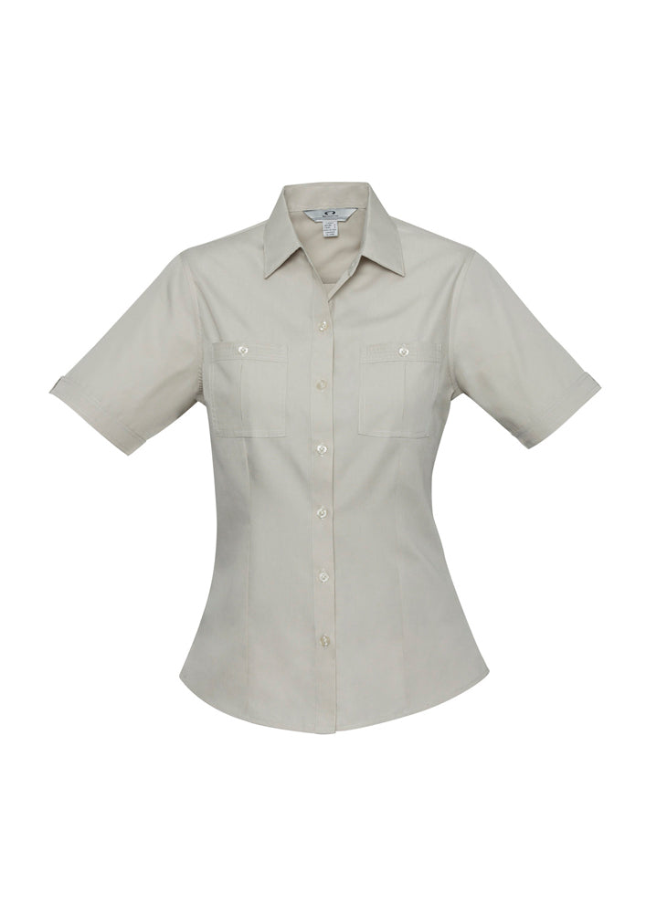 Biz Collection Ladies Bondi Short Sleeve Shirt
