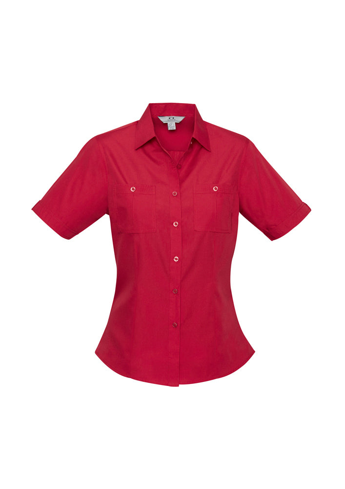 Biz Collection Ladies Bondi Short Sleeve Shirt