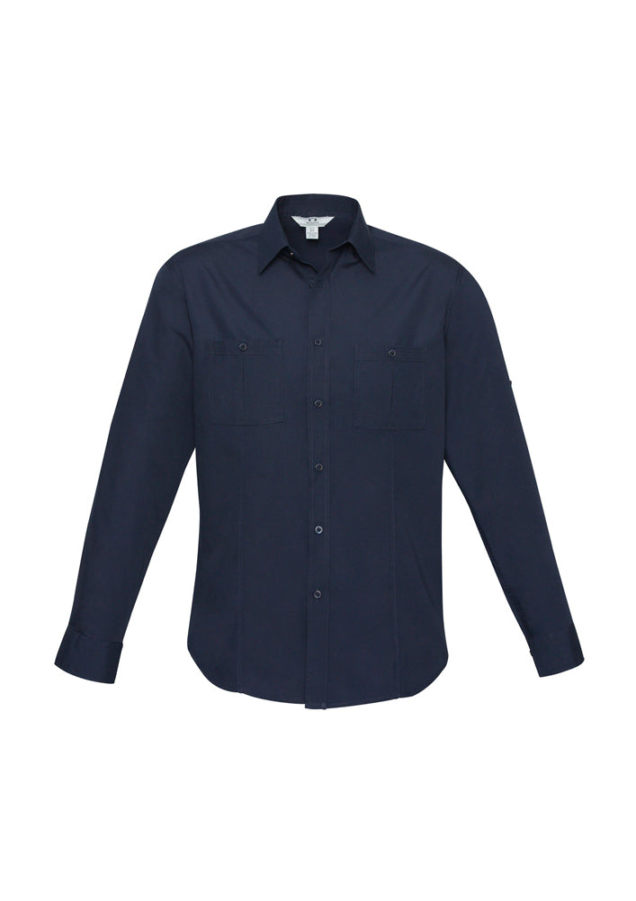Biz Collection Mens Bondi Long Sleeve Shirt