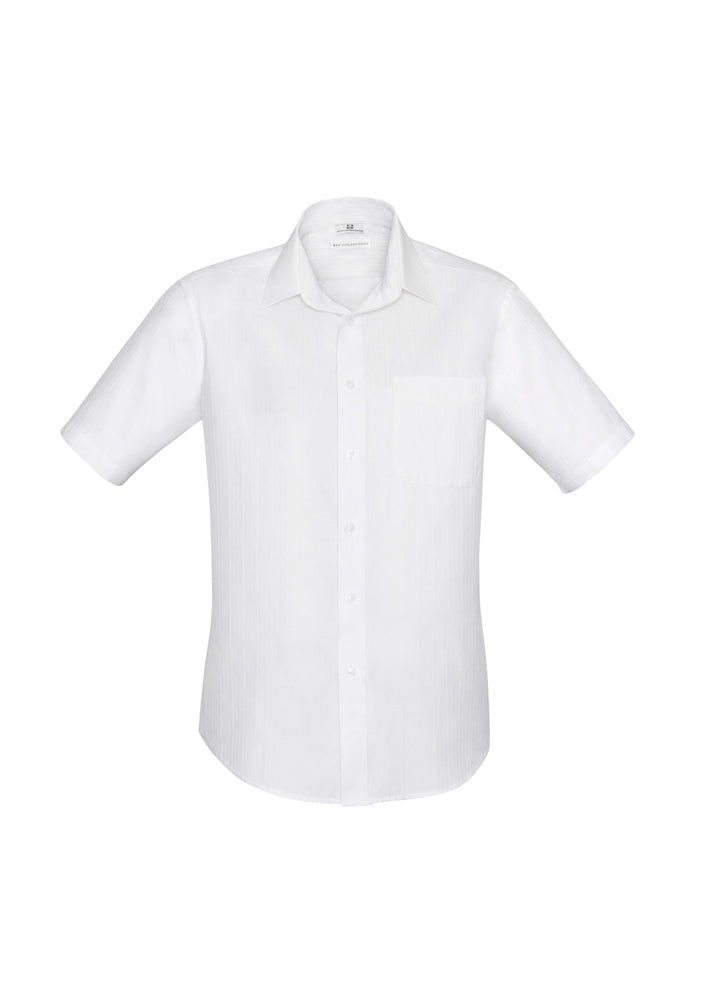 Biz Collection Mens Preston Short Sleeve Shirt