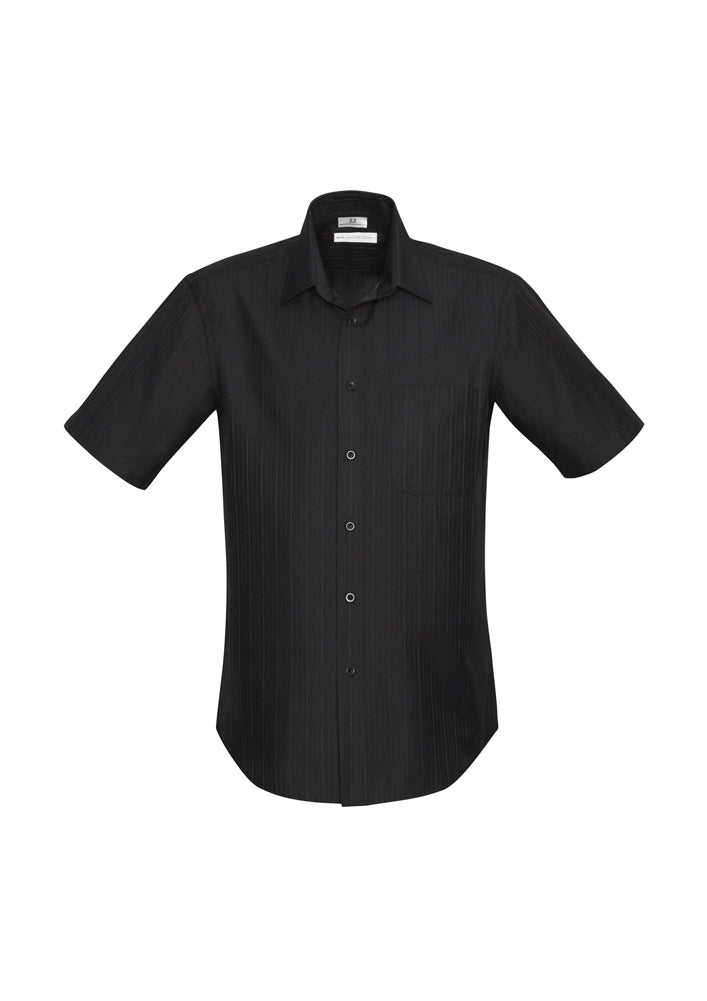 Biz Collection Mens Preston Short Sleeve Shirt