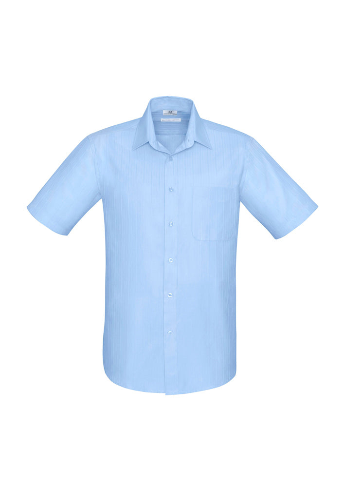 Biz Collection Mens Preston Short Sleeve Shirt