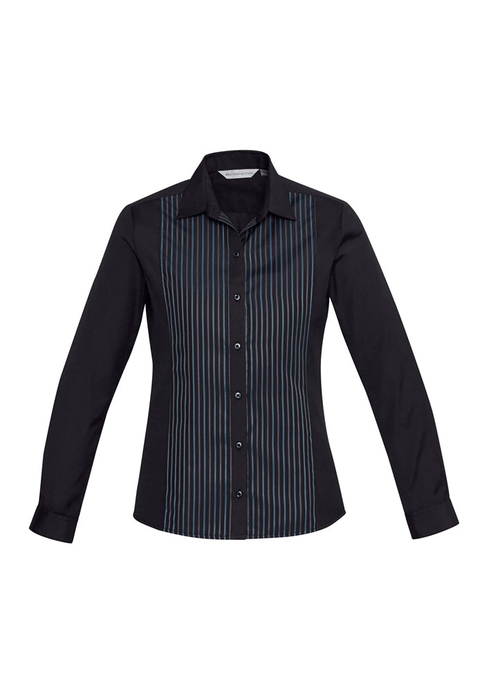 Biz Collection Ladies Reno Panel Long Sleeve Shirt