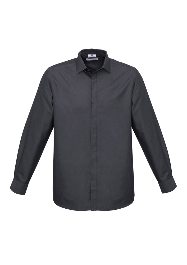 Biz Collection Mens Hemingway Long Sleeve Shirt