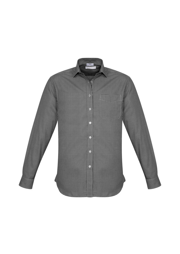Biz Collection Mens Ellison Long Sleeve Shirt