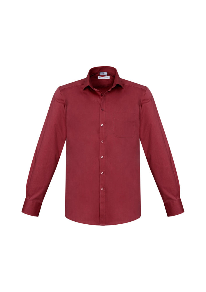 Biz Collection Mens Monaco Long Sleeve Shirt