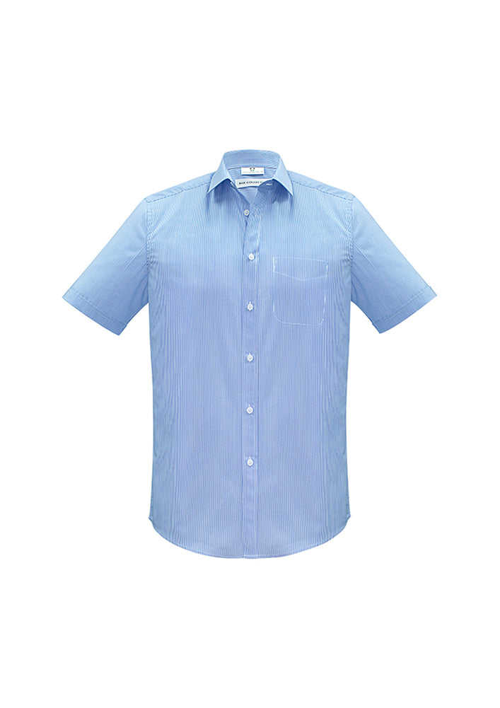 Biz Collection Mens Euro Short Sleeve Shirt