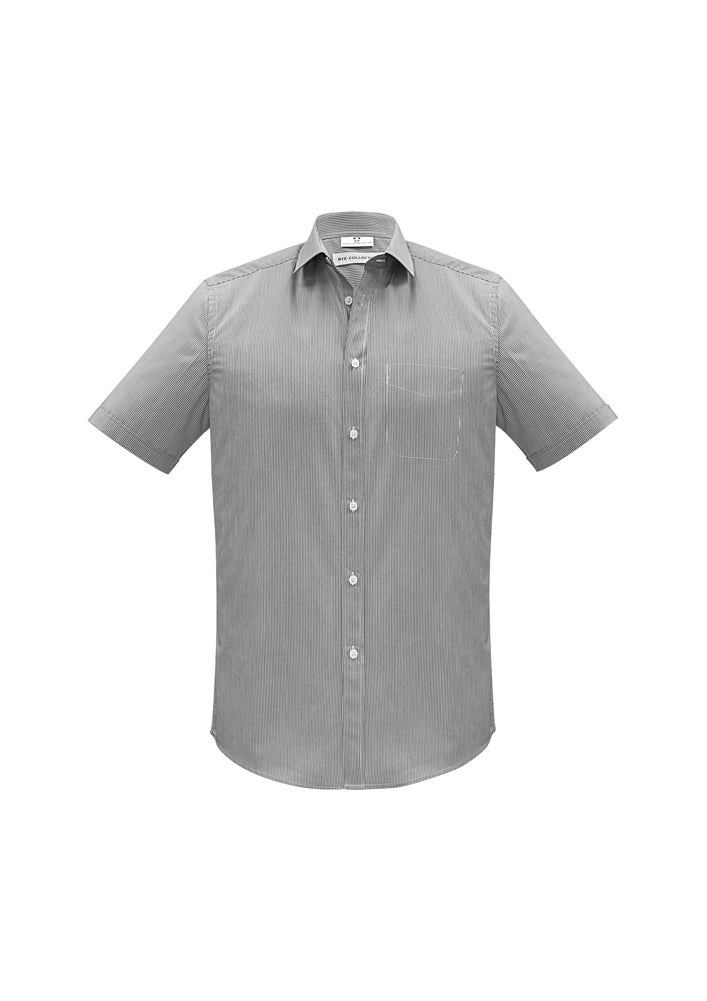 Biz Collection Mens Euro Short Sleeve Shirt