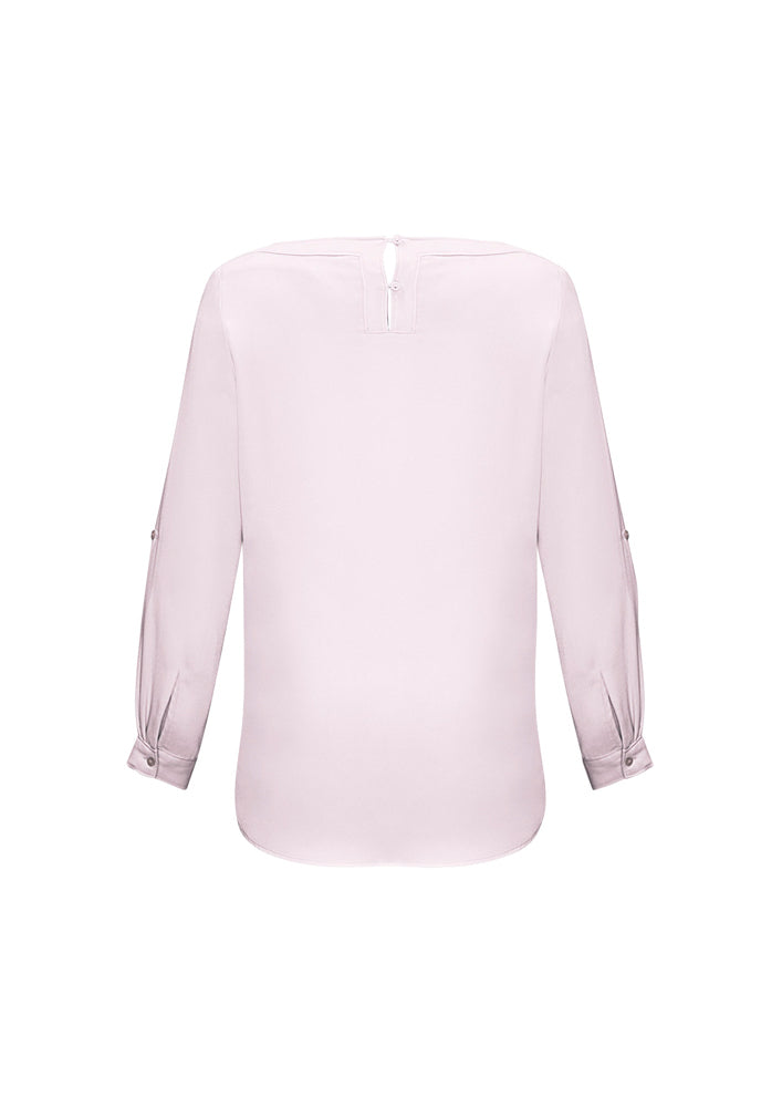 Biz Collection Ladies Madison Boatneck Blouse