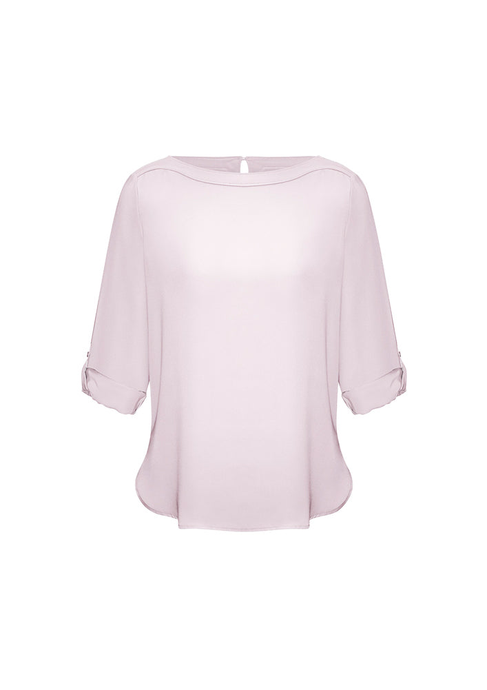 Biz Collection Ladies Madison Boatneck Blouse