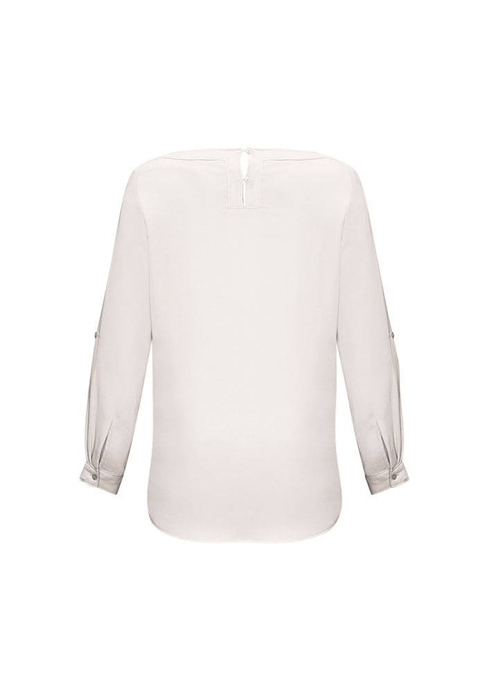 Biz Collection Ladies Madison Boatneck Blouse