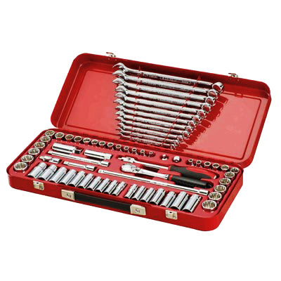 Sidchrome 68 Piece 3/8 Socket and Wrench Set SCMT13115"