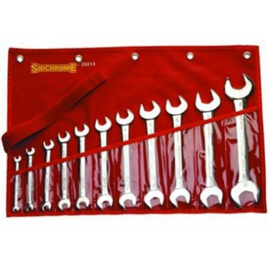 Sidchrome 11 Piece Open End Spanner Set - Metric SCMT20213