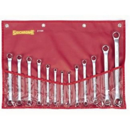 Sidchrome 13 Piece Ring Spanner Set - Metric/AF SCMT21100