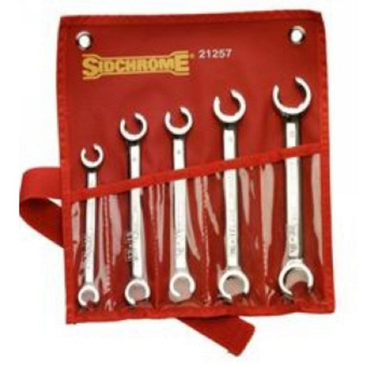 Sidchrome 5 Piece Metric Flare Nut Spanner Set SCMT21257