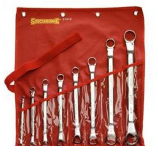 Sidchrome 8 Piece Ring Spanner Set - AF SCMT21413