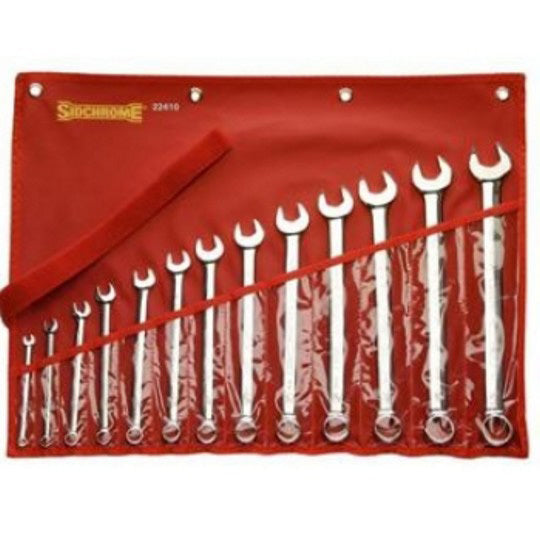 Sidchrome 13 Piece Ring & Open End Spanner Set - AF SCMT22410
