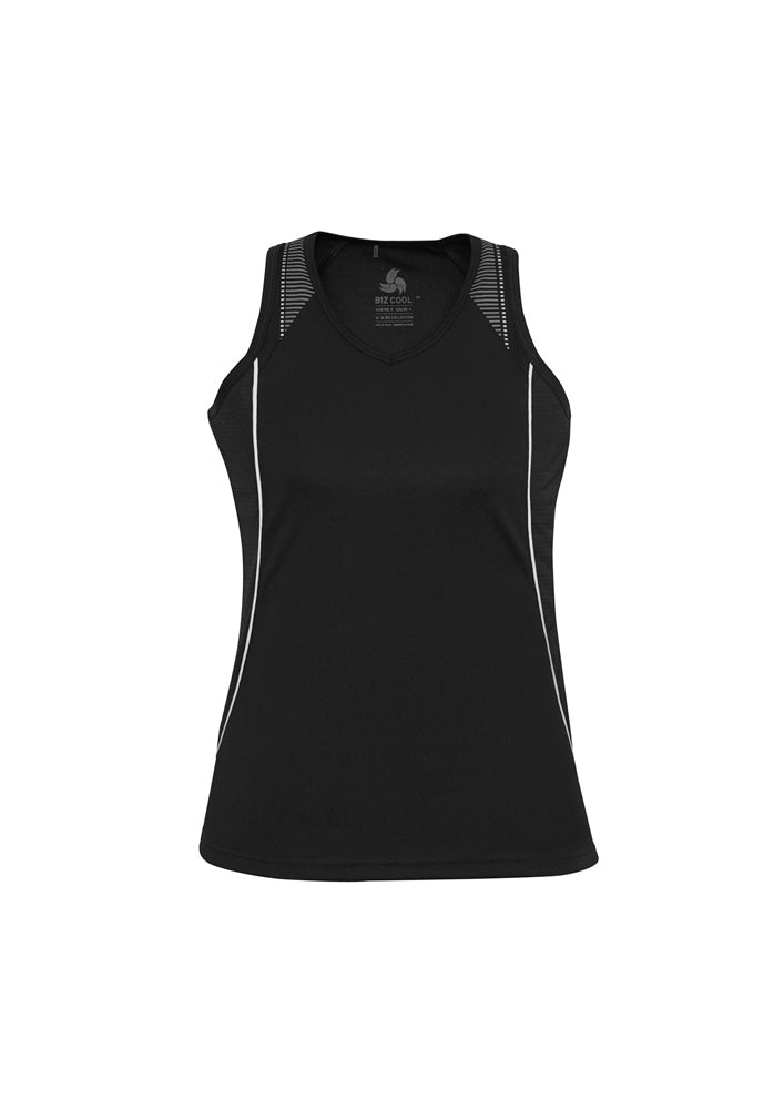 Biz Collection Ladies Razor Singlet