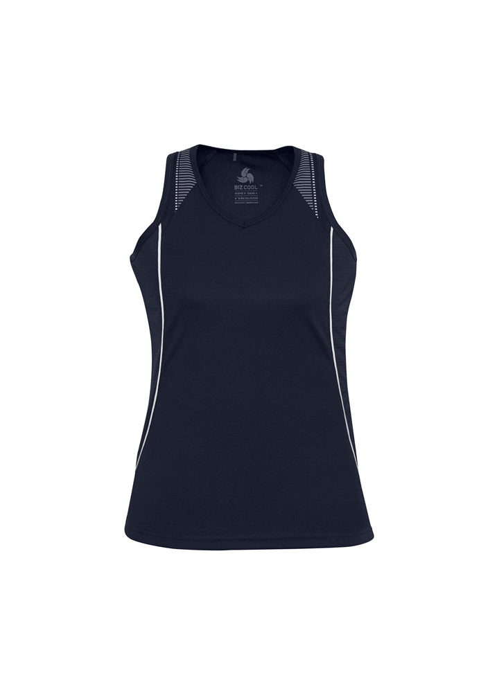 Biz Collection Ladies Razor Singlet