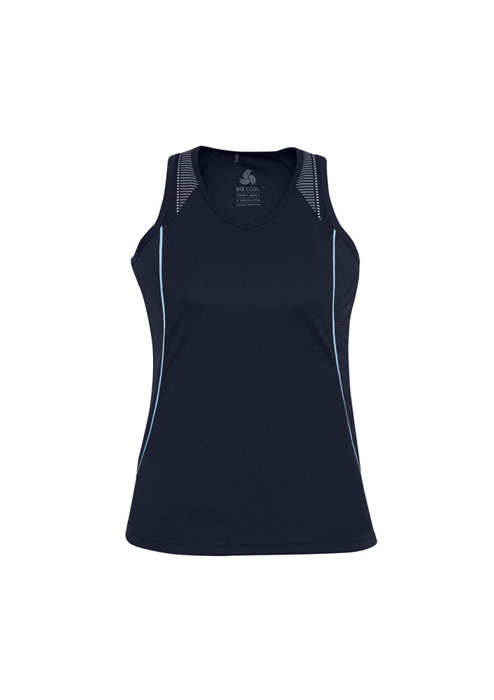 Biz Collection Ladies Razor Singlet