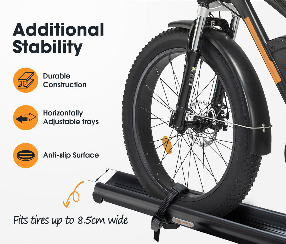 SAN HIMA 2 E-Bike Bicycle Carrier Rack Towbar Hitch 2" Receiver Mount Car Rear Rack