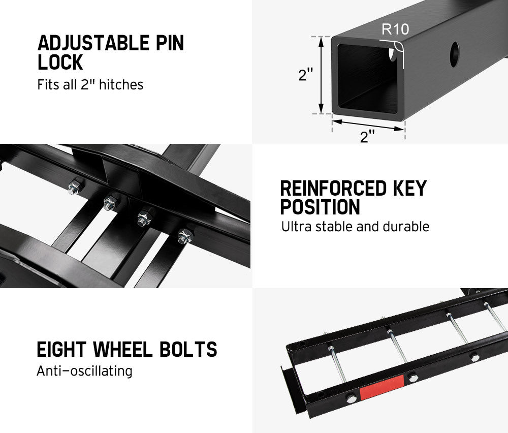 SAN HIMA Steel Motorcycle Motorbike Carrier