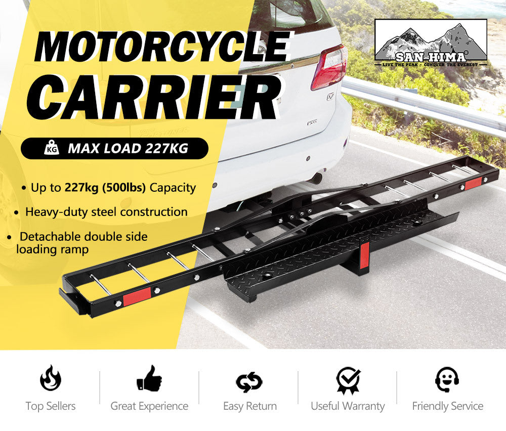 SAN HIMA Steel Motorcycle Motorbike Carrier