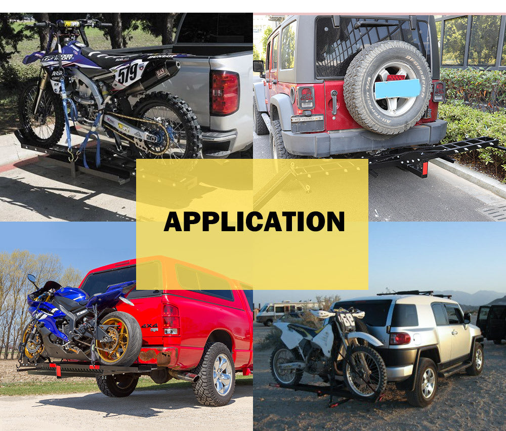 SAN HIMA 2 Arms Steel Motorcycle Motorbike Carrier