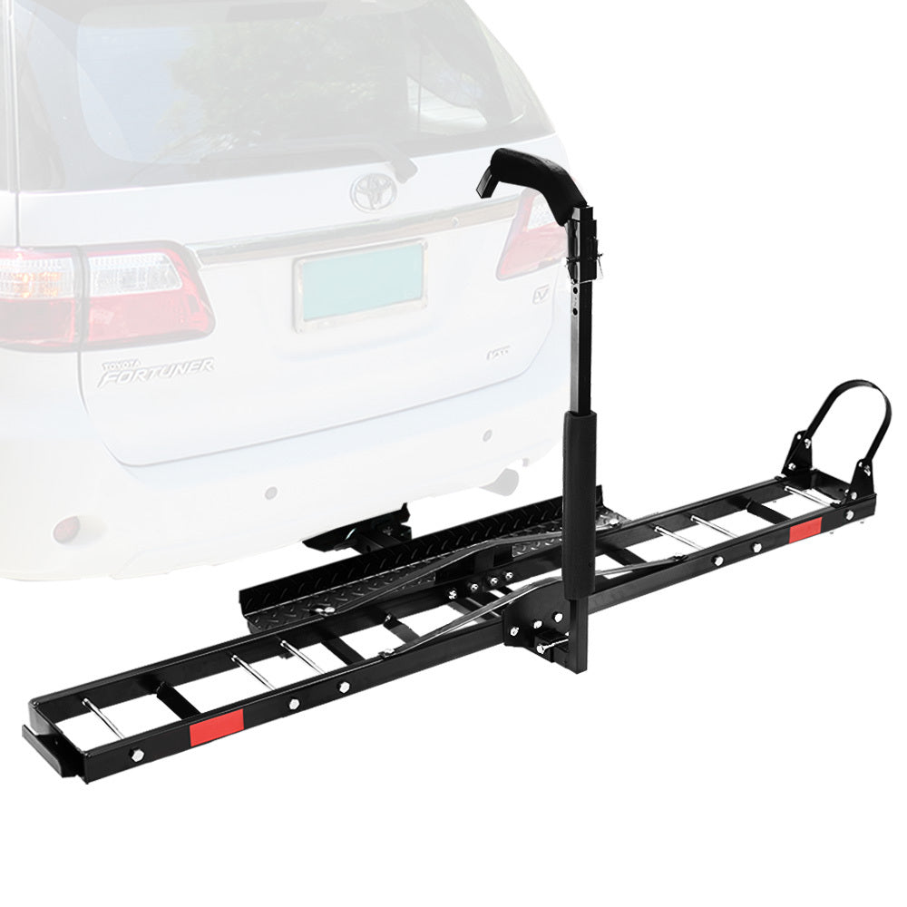 SAN HIMA Steel Motorcycle Motorbike Carrier 2" Towbar