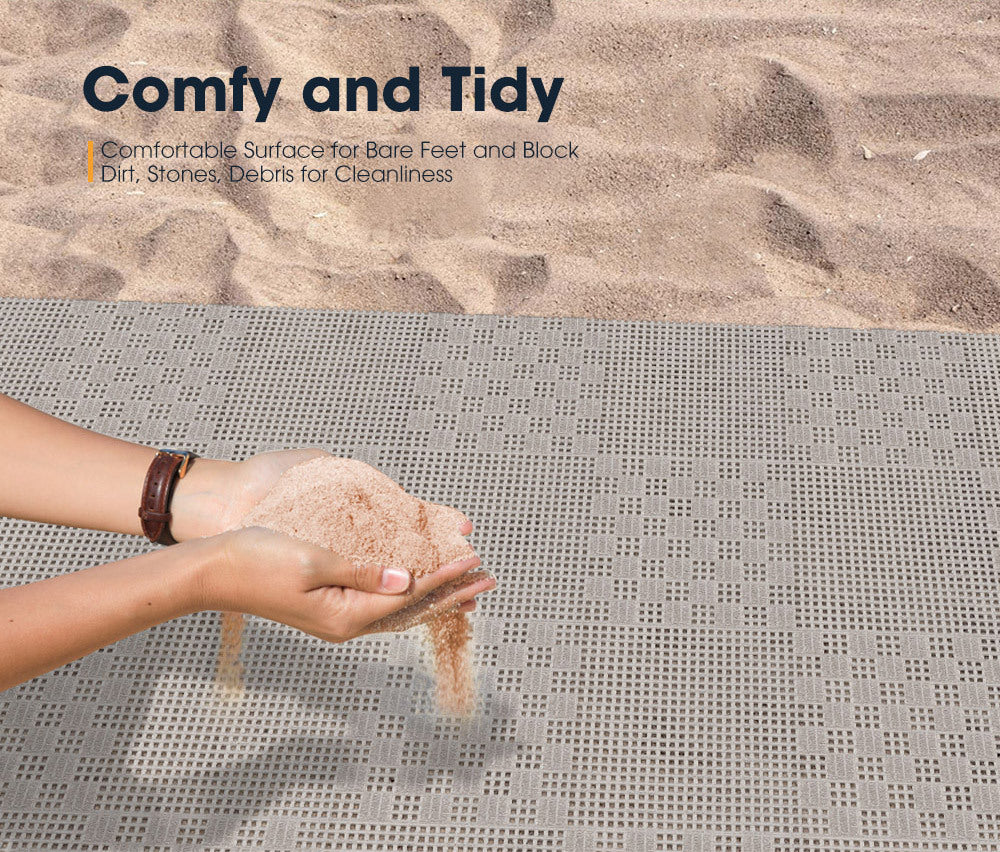 San Hima 5M X 2.5M Annex Matting Floor Mats Mesh Caravan Park Camping Picnic