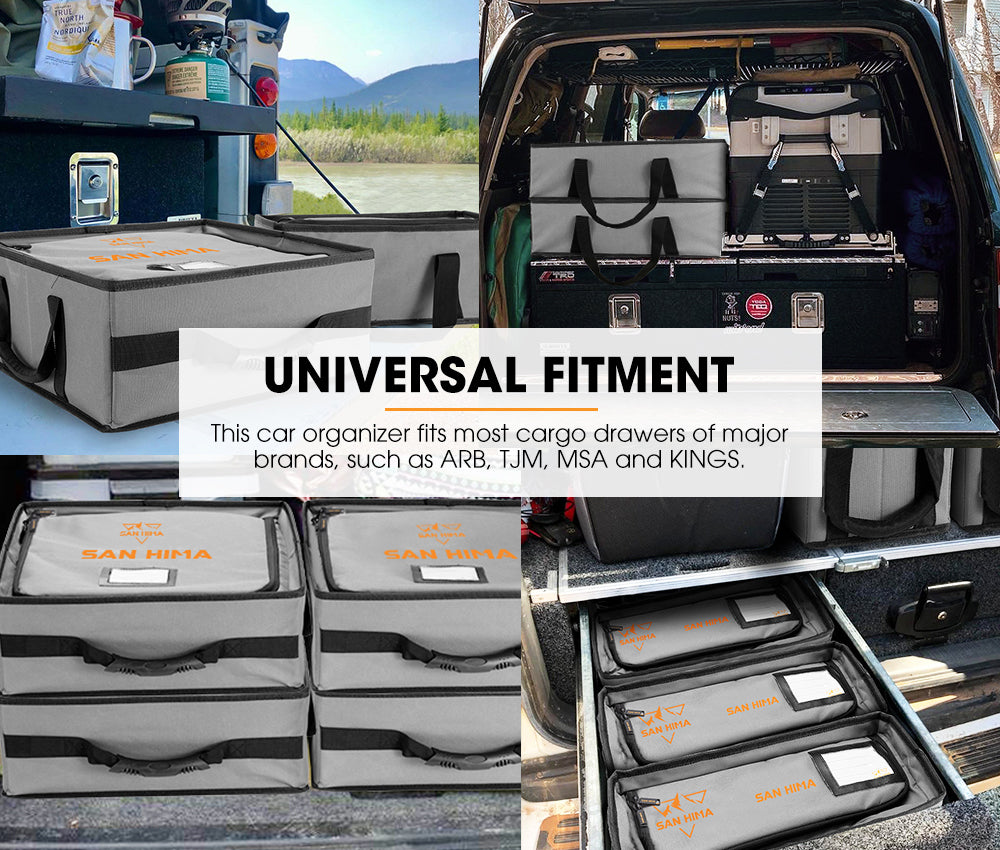 SAN HIMA Universal Waterproof Car Rack Bag Cargo Carrier Luggage Storage Bag 4WD