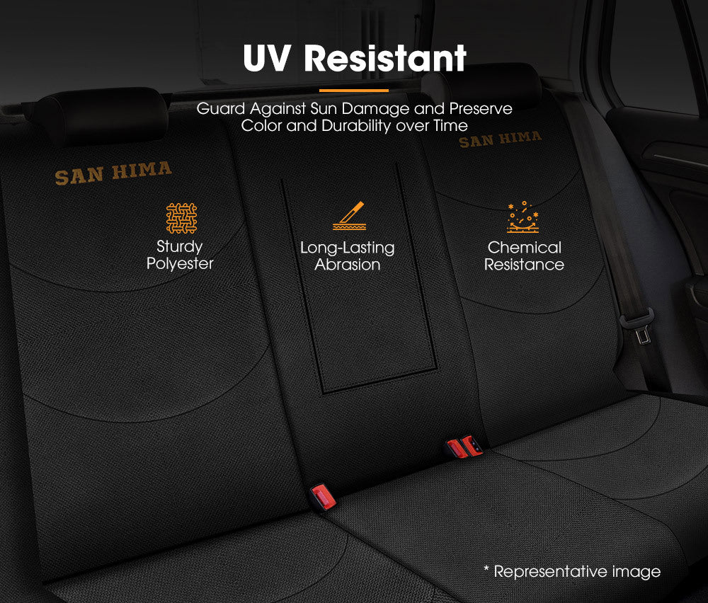 San Hima Car Seat Covers For Holden Commodore Full Set Double Cab 2013-2018