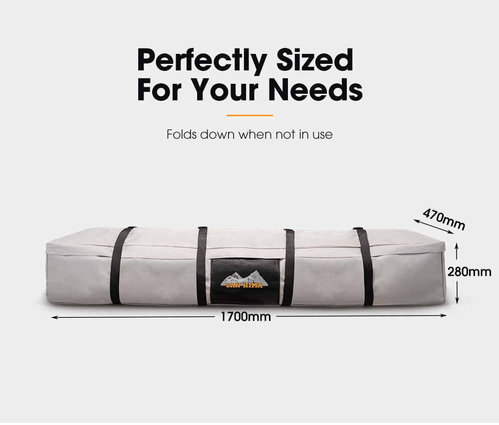 SAN HIMA Gazebo Roof Top Canvas Bag Storage Water Resistant Outdoor Camping 4WD