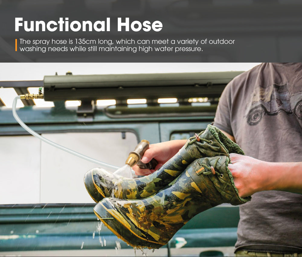 San Hima 30L Pressurized Water Tank Camper Trailers Caravans 4X4 4WD Truck