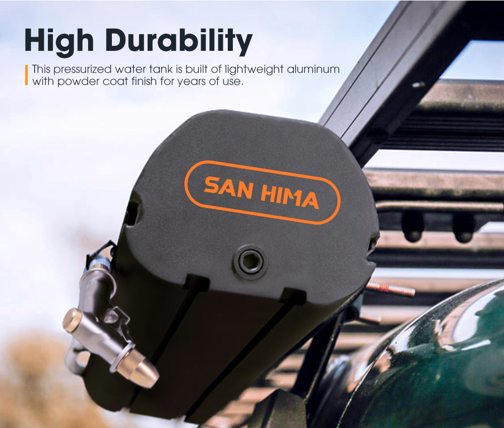San Hima 30L Pressurized Water Tank Camper Trailers Caravans 4X4 4WD Truck