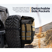 SAN HIMA Spare Wheel Rubbish Bag 69L Dirty Gear Bag Bin Car Rear Tire Trash Bag