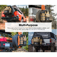 SAN HIMA Spare Wheel Rubbish Bag 69L Dirty Gear Bag Bin Car Rear Tire Trash Bag