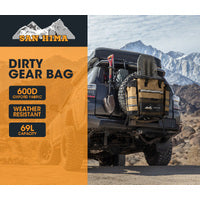 SAN HIMA Spare Wheel Rubbish Bag 69L Dirty Gear Bag Bin Car Rear Tire Trash Bag