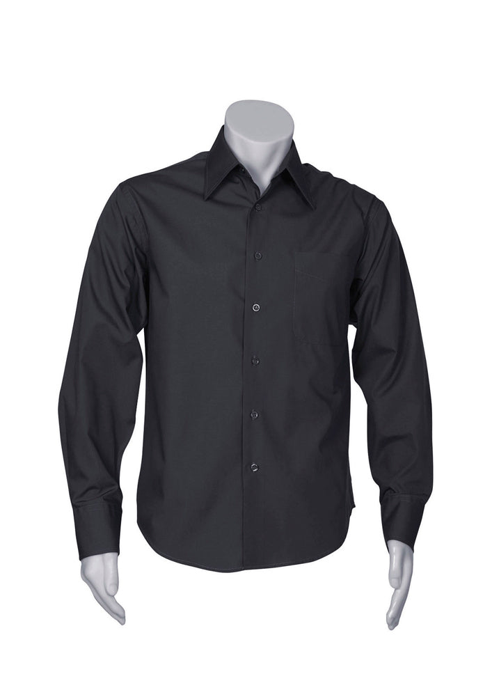 Biz Collection Mens Metro Long Sleeve Shirt