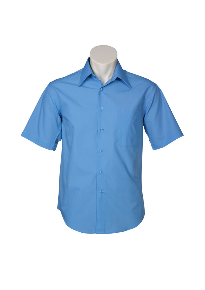 Biz Collection Mens Metro Short Sleeve Shirt