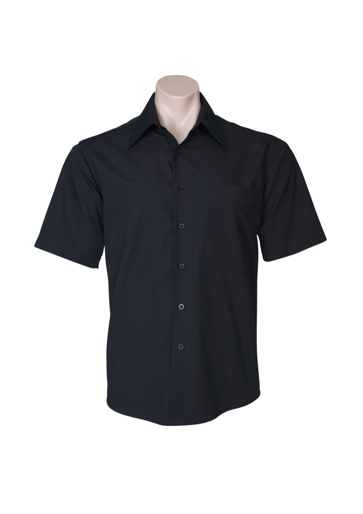 Biz Collection Mens Metro Short Sleeve Shirt