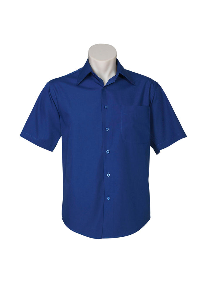 Biz Collection Mens Metro Short Sleeve Shirt