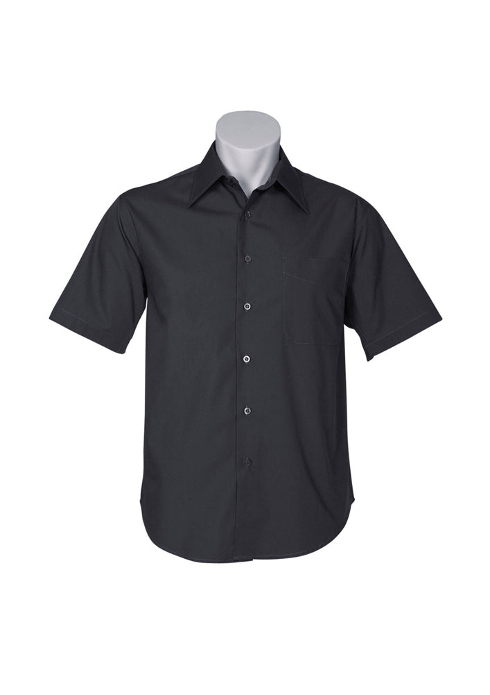 Biz Collection Mens Metro Short Sleeve Shirt