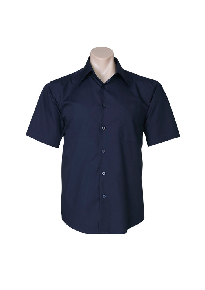 Biz Collection Mens Metro Short Sleeve Shirt