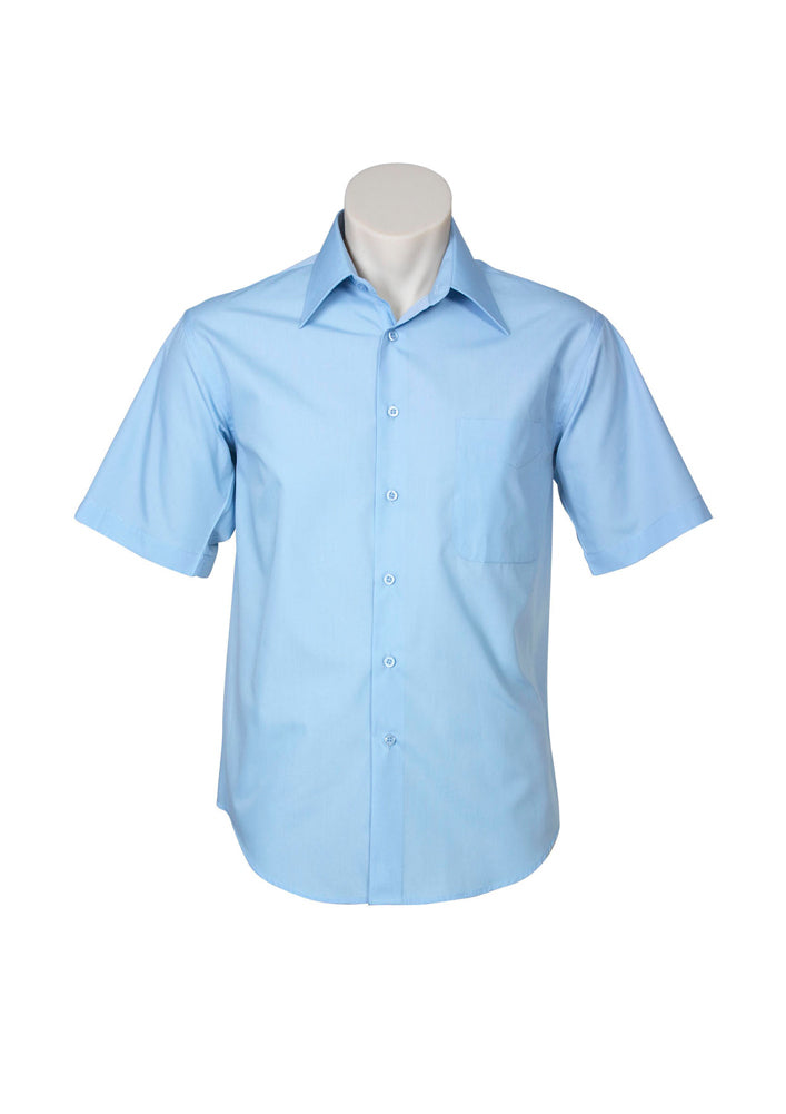 Biz Collection Mens Metro Short Sleeve Shirt