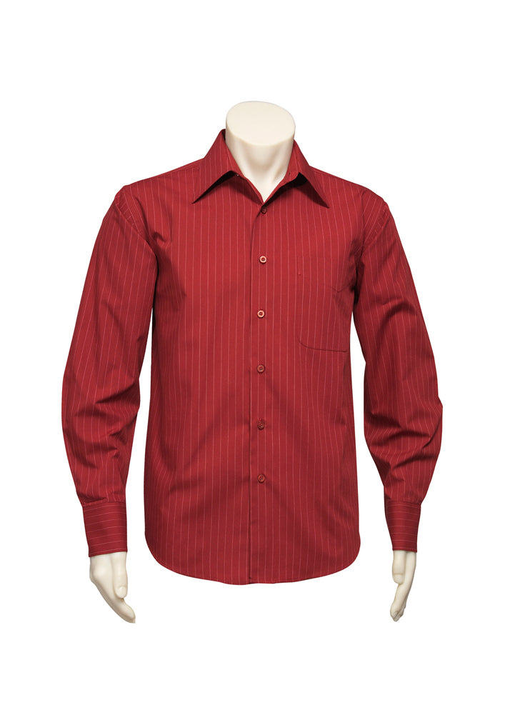 Biz Collection Mens Manhattan Long Sleeve Shirt