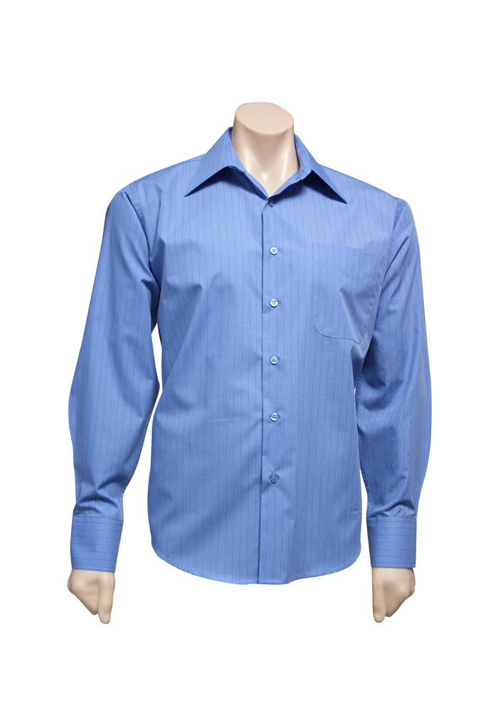 Biz Collection Mens Manhattan Long Sleeve Shirt
