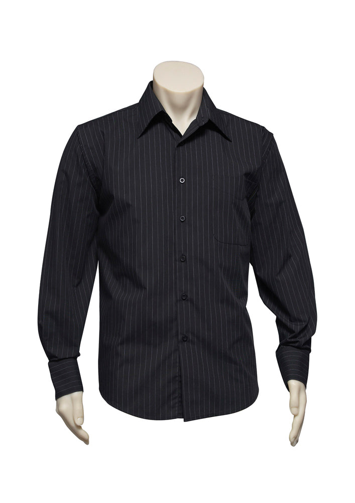 Biz Collection Mens Manhattan Long Sleeve Shirt