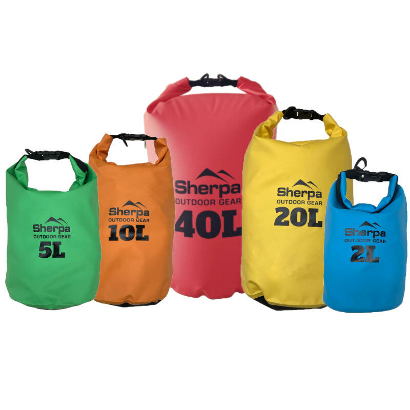 Sherpa Waterproof Dry Bag 5 Piece Set
