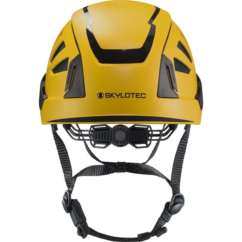 Inceptor Grx Vented Helmet Yellow C/W Reflective Stickers